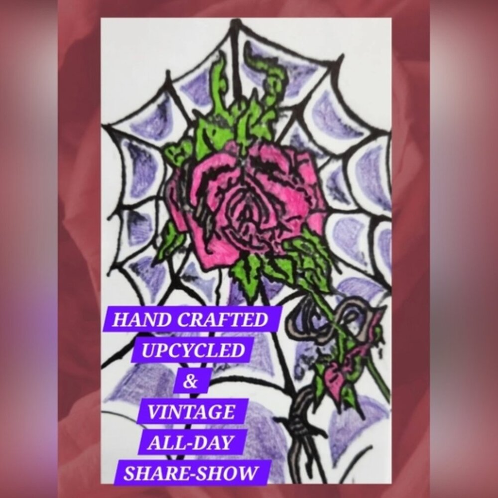 Back Up Host ~ Vintage, Handmade, and Upcycled All Day Share Show!